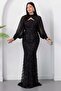 Strapless Neckline Sequin Dress with Bolero Ecr5972