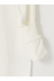 Vizyon New Season White Crew Neck Printed Men's Thick Sweatshirt - 7