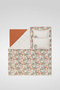 Amy Sleeping Set 100% Cotton Single Sleeping Set - Orange - 8