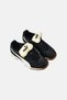 Kids Boy King Lace Up Outdoor Shoes, Black - 3