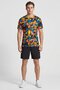 Men Slim Fit Short Sleeve Training Jersey, Multicolor - 2