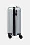 21 Inch Hardshell Cabin Spinner Luggage, Silver - 4