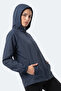 Rustic Women's Navy Blue Windbreaker