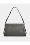 London Audrey Nubuck Stylish Daily Office Special Occasion Women's Shoulder Bag - Gray
