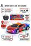 Amazing Spider-Man 2.4GHz Remote Control Super Car for Kids – High-Speed RC Car with Dazzling LED Lights & Semi-Translucent Body – Durable Spider-Man Toy Car for Boys & Girls – Perfect Birthda - 2