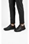 Men's Black Genuine Leather Comfort Sole Daily Casual Shoes ⁠   1514 - 2