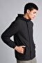 Windproof Regular Fit Hooded Raincoat C6047Axdfa - 2