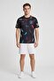 Men Sportswear Fit Short Sleeve Manchester City Training Jersey, Black - 2
