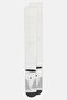 Men 1 Pair Brand Logo Football Knee-High Socks, White - 2