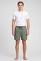 Men Brand Logo Broad Shorts, Green - 2