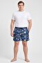 Men Graphic Print Board Shorts, Multicolor - 2