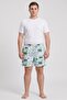 Men Graphic Print Board Shorts, Multicolor - 2