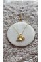 Women's Necklace Gold Heart Figured Girl Boy Charm Mother's Necklace - 3