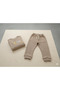 Baby and Child 100% Cotton Letter Embroidered 2-Piece Top and Bottom Set - 2
