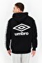 Men Sportswear Fit Training Hooded Sweatshirt, Black - 2