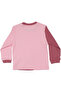 Girl's Pink Purple Butterfly Printed 2-Piece Pajama Set - 3