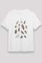 Owl White Unisex T-Shirt T-Shirt