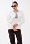 Women's Oversize Sweatshirt with Scarf Detail 265128 - - 3