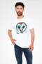 Owl White Unisex T-Shirt T-Shirt - 2
