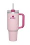 Stanley Quencher H2.0 FlowState Stainless Steel Vacuum Insulated Tumbler with Lid and Straw for Water, Iced Tea or Coffee, Smoothie and More, 40 oz