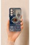 Samsung A54 Compatible Turkish Coffee and Kilim Patterned Silicone Case