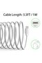 كابل USB-A إلى USB-C بطول 3 أقدام لآيفون 15/16/17 للسيارة مع دعم Apple Carplay [معتمد من MFi] - 3