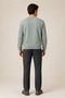 Steni New Season Men's Regular Fit Winter Crew Neck Sweatshirt Mint - 4