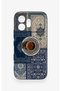 Honor 600 Compatible Turkish Coffee and Kilim Patterned Silicone Case - 2