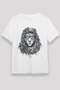 Lion White Unisex T-Shirt T-Shirt