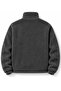 Oversize Plush Men's Fleece Lined Full Zip Sherpa Autumn Winter Women's Fleece Sweatshirt - 2