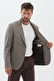 Polonara Men's Mink Half-Lined Polyviscon Blended Sports Blazer Jacket with Pocket - 7