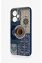 Honor 400 Compatible Turkish Coffee and Kilim Patterned Silicone Case - 4