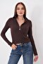 Women's Zipper Closure Camisole Jacket 265079 - - 3