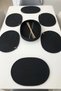 Set of 6 Oval Vegan American Serving and Multi-Purpose Bread Baskets |   Washable Supla Set (9 Colors) - 2