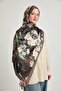 Fluo Pattern Liva Modal Shawl - 2