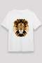 Lion White Unisex T-Shirt T-Shirt