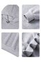 Girl's 3-Pack Hooded Camera and Be Kind Printed Sweatshirt (Pink-Grey-Black) - 5