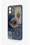 Samsung A07 Compatible Turkish Coffee and Kilim Patterned Silicone Case - 3