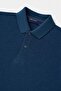 Basic Polo T-Shirt - Navy Blue - 2