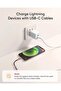 محول USB C إلى Lightning OTG مع وظائف الشحن/الصوت/OTG، موصل أنثى من النوع C إلى Lightning - 4