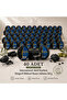 Internatural Activated Carbon Sponge Herbal Bath Soap 40 Pack (40 X 120 g)