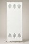 Buldan Fabric Punch Embroidered Table Runner |   Tasseled Decorative Coverlet (35X140 cm) - 13+ Pattern Options - 2