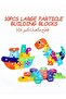 DURKU 6 Pack Wooden Jigsaw Puzzle Set - Colorful 3D Educational Blocks Kids Toy Gift - 3