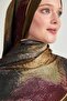 Fresk Pattern Liva Modal Shawl - 3