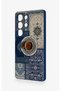 Samsung S25 Ultra Compatible Turkish Coffee and Kilim Patterned Silicone Case - 3