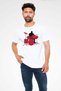 Bateri Unisex Printed White T-Shirt - Tshirt - 2