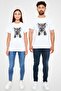 Koala Unisex Printed White T-Shirt - Tshirt - 4