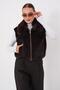 Women's Furry Collar Zippered Plush Vest 255402 - 265331 - - 2
