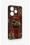 Tecno Spark 10 Pro Compatible Bozkurt and Ataturk Patterned Silicone Case - 3