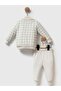 2-Piece Printed 3-12 Month Set - Gray - 2